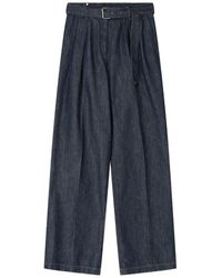 Dries Van Noten - Broeken ,Blauw ,Jeans - Lyst