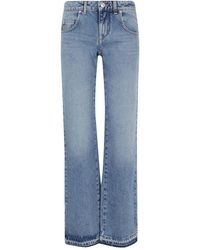 Isabel Marant - Jeans ,Blauw ,Katoen Denala Katoenen Broek - Lyst