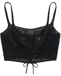 Ermanno Scervino - Sleeveless Tops - Lyst
