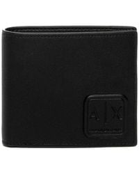 ARMANI EXCHANGE - Bifold-Geldbörse Mit Münzfach - Lyst