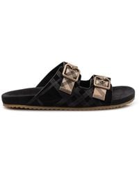 Burberry - Sliders - Lyst