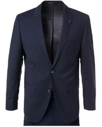 Roy Robson - Jassen ,Blauw ,Wol Tasmania Reda Wollen Jas - Lyst