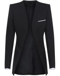 Tom Ford - Kraagloos Jasje Van Wol En Zijde - Lyst