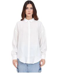 ONLY - Camicia bianca da donna - Lyst