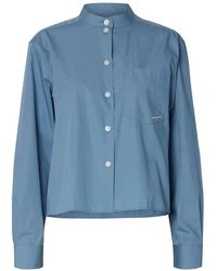 SELECTED - Amour Relaxed Ls Shirt - Lyst