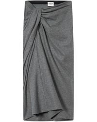 Isabel Marant - Rokken ,Grijs ,Wol Jeldia Rok - Lyst