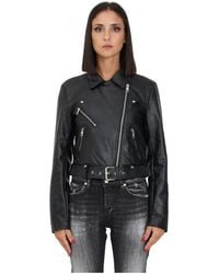 ONLY - E Lederjacke für Frauen - Lyst