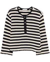 FRAME - Round-Neck Knitwear - Lyst