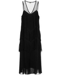Twinset - Kleedjes ,Zwart ,Zwart Jurk Set - Lyst