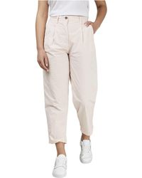 White Sand - Trousers pink - Lyst