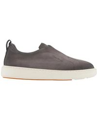 Santoni - Slip-On Sneakers - Lyst