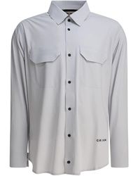 GR10K - Grijze Ultrasound Shirt Klassieke Kraag - Lyst