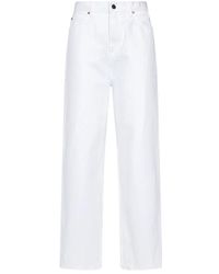 Wardrobe NYC - Jeans bianchi low rise - Lyst