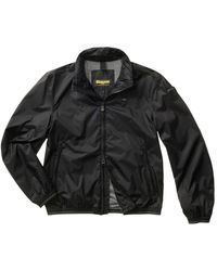 Blauer - Jassen ,Zwart ,Nylon Dimock Nylon Windbreaker - Lyst