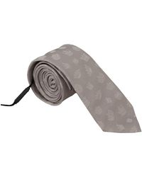 Dolce & Gabbana - Elegante cravatta di seta per uomo - Lyst