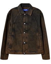 A_COLD_WALL* - Jassen ,Zwart ,Katoen Cromer Trucker - Lyst