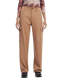 Desigual - Straight Trousers - Lyst