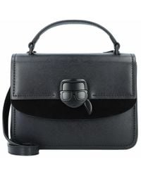 Karl Lagerfeld - K/ikonik lock top handle in - Lyst