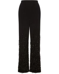 Alberta Ferretti - Schwarze Hose 0555 Modell - Lyst