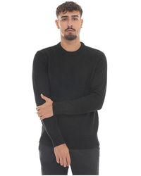 EA7 - Round-Neck Knitwear - Lyst