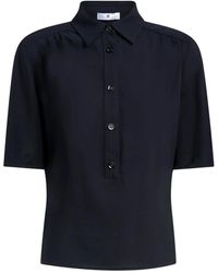 PT Torino - Overhemden ,Blauw ,Denim Eleonora Blouse - Lyst