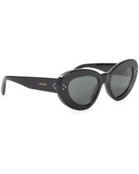Celine - Accessoires ,Zwart ,Butterfly S320 Zonnebril - Lyst