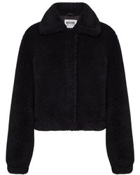 Moschino - Faux Fur & Shearling Jackets - Lyst