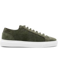 Doucal's - Schoenen ,Groen ,Suède Groene Suède Ketting Sneakers - Lyst