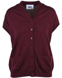 Alpha Studio - V-Neck Knitwear - Lyst
