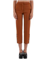 Twinset - Cropped Trousers - Lyst