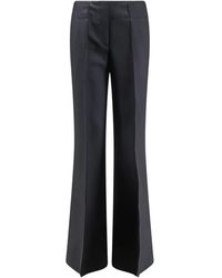 The Seafarer - Broeken ,Zwart ,Wol Wide Broeken - Lyst