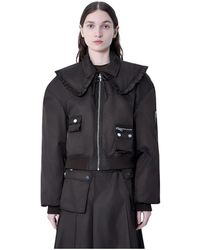 Ganni - Duchesse Nylon Bomber Jacket - Lyst