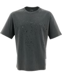 Satisfy - Tops ,Grijs ,Katoen Moth Tech T-Shirt - Lyst
