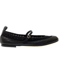 Agl Attilio Giusti Leombruni - Ballet Flats Leather, Textile Fibers - Lyst