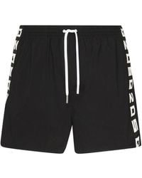 DSquared² - Schwarze Meer Kleidung Boxer Midi - Lyst