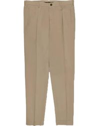 Incotex - Regular Pleat Chinos - Lyst