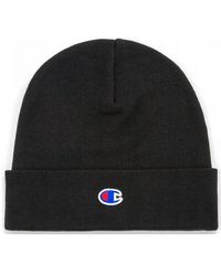 Champion - Accessoires ,Zwart ,Polyester Printed Polyester Cap - Lyst