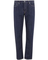 Edwin - Jeans ,Blauw ,Katoen Regular Tapered Jeans - Lyst