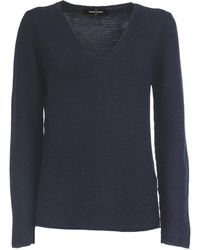 Gran Sasso - Wollpullover mit v-ausschnitt - Lyst