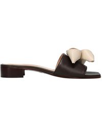 Sangiorgio - Heeled Mules - Lyst