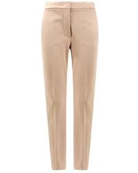 Max Mara - Hose Mit Geradem Bein Und Elastischem Bund - Lyst