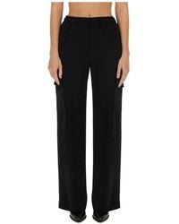 Aspesi - Wide Trousers - Lyst