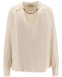 Elisabetta Franchi - Blouses - Lyst