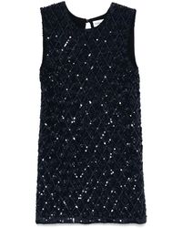 P.A.R.O.S.H. - Blaues Elegantes Kleid Für Frauen - Lyst