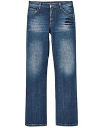 Marc Jacobs - Donkerblauwe Logo Jeans Stijlvol - Lyst