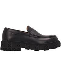 Dior - Schoenen ,Zwart ,Leer Slickrock Leren Mocassin - Lyst