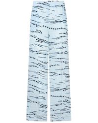 RED Valentino - Straight Trousers - Lyst