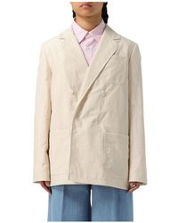 A.P.C. - Jassen ,Katoen Veste Hazel Blazer - Lyst