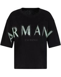 ARMANI EXCHANGE - T-Shirts - Lyst