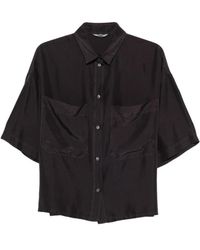 Barena - Oversize Militair Overhemd - Lyst